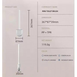 Effektive und hygienische Toilettenbürste: Silikon Klobürste