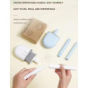 Effektive und hygienische Toilettenbürste: Silikon Klobürste