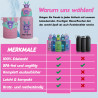 Kinder Thermo Trink Flasche Auslaufsicher 450ml Edelstahl Schule Kindergarten