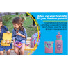 Kinder Thermo Trink Flasche Auslaufsicher 450ml Edelstahl Schule Kindergarten